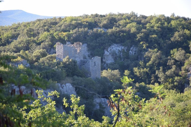 Voie verte du Gard entre Quissac et SaintHippolyteduFort San